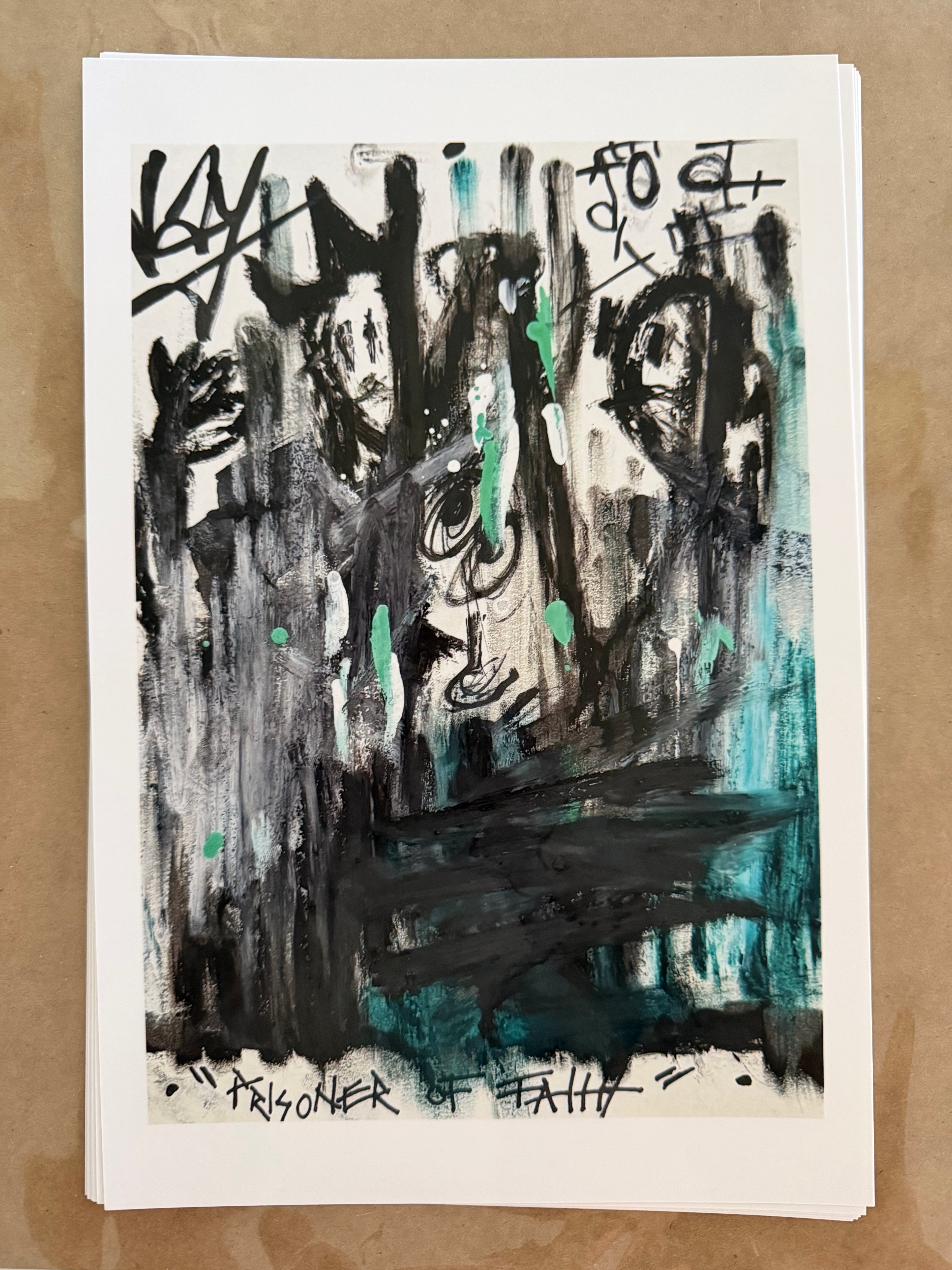 ‘PRISONER OF FAITH’ Limited Edition 8x12 Giclée Print
